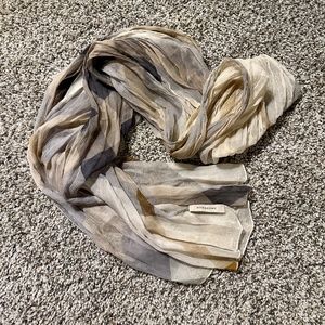 Burberry sheer scarf